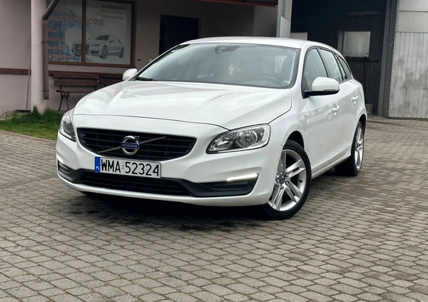 Volvo V60 cena 45400 przebieg: 195222, rok produkcji 2016 z Ostrołęka małe 121